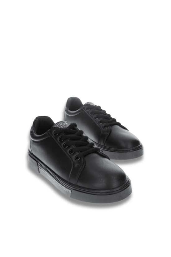 Kadın Taş Detaylı Bağcıklı Günlük Sneaker