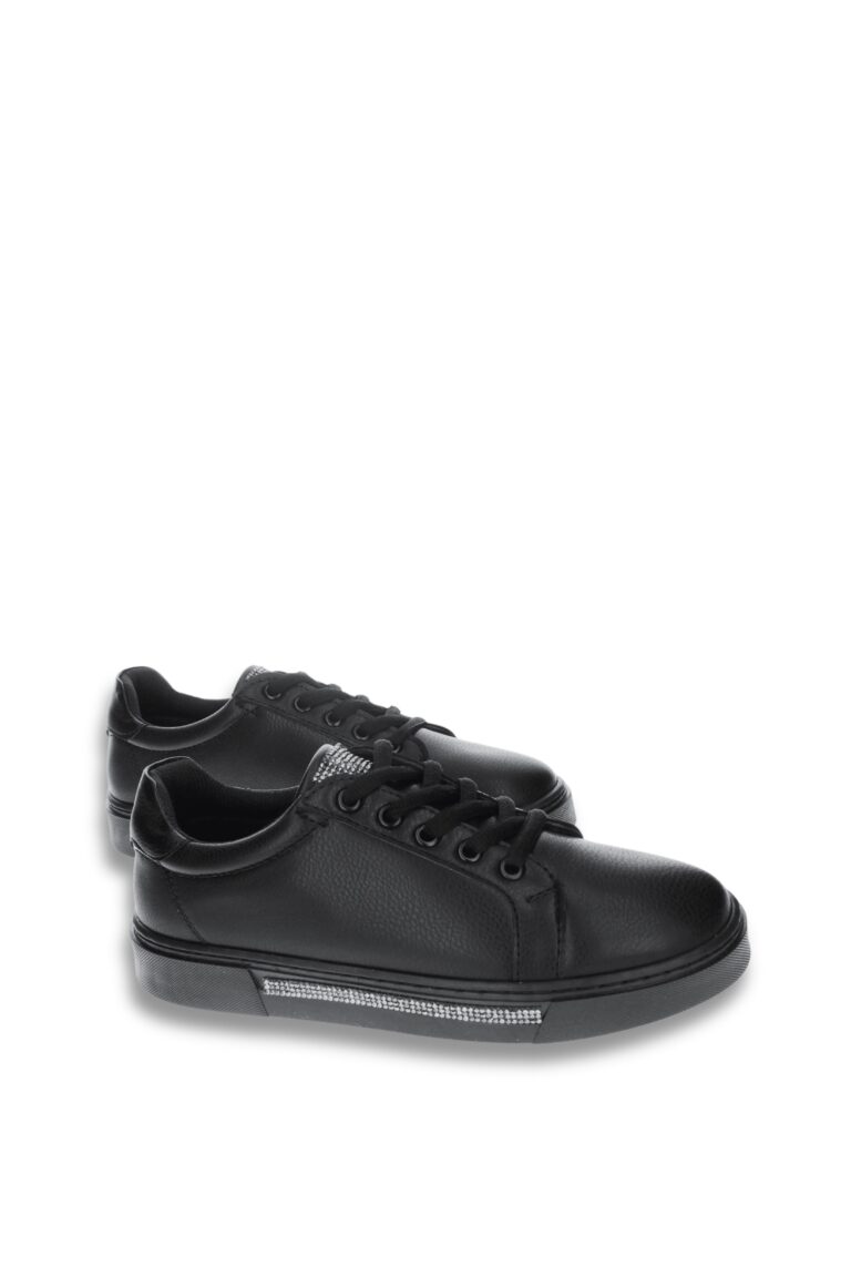 Kadın Taş Detaylı Bağcıklı Günlük Sneaker - Görsel 2